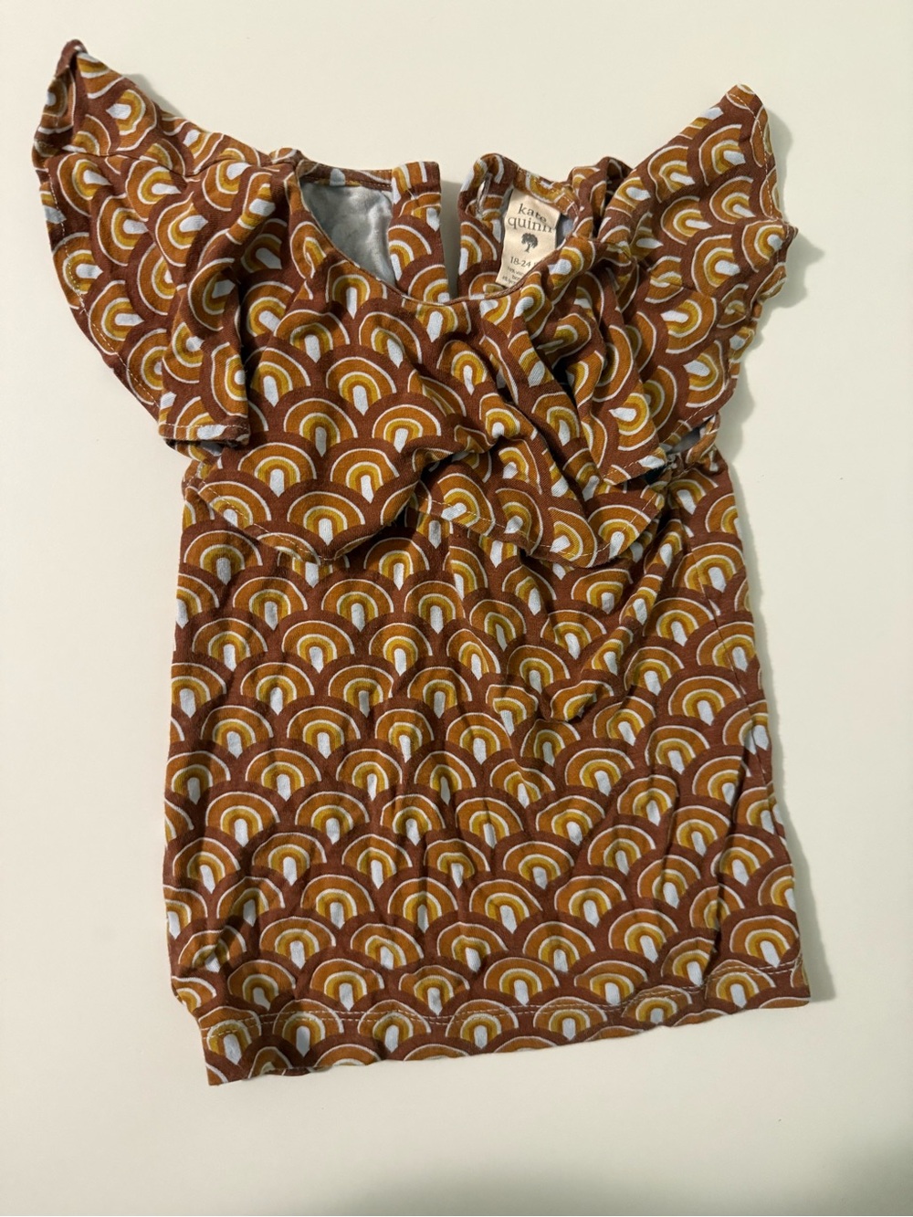 Kate Quinn Ruffle Tank